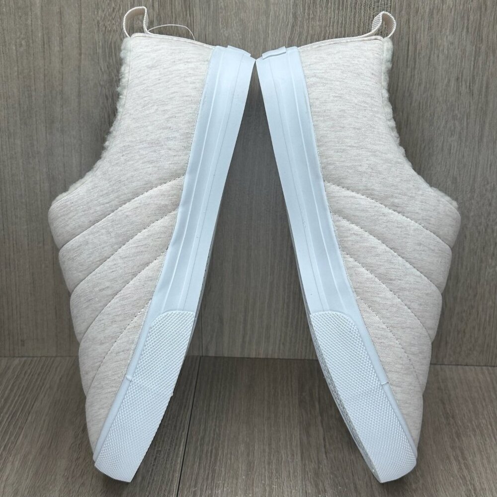 Hurley Arlo Puff Clog Shoes Womens 7M Slip On Sherpa Lined Low Top Cozy Natural
